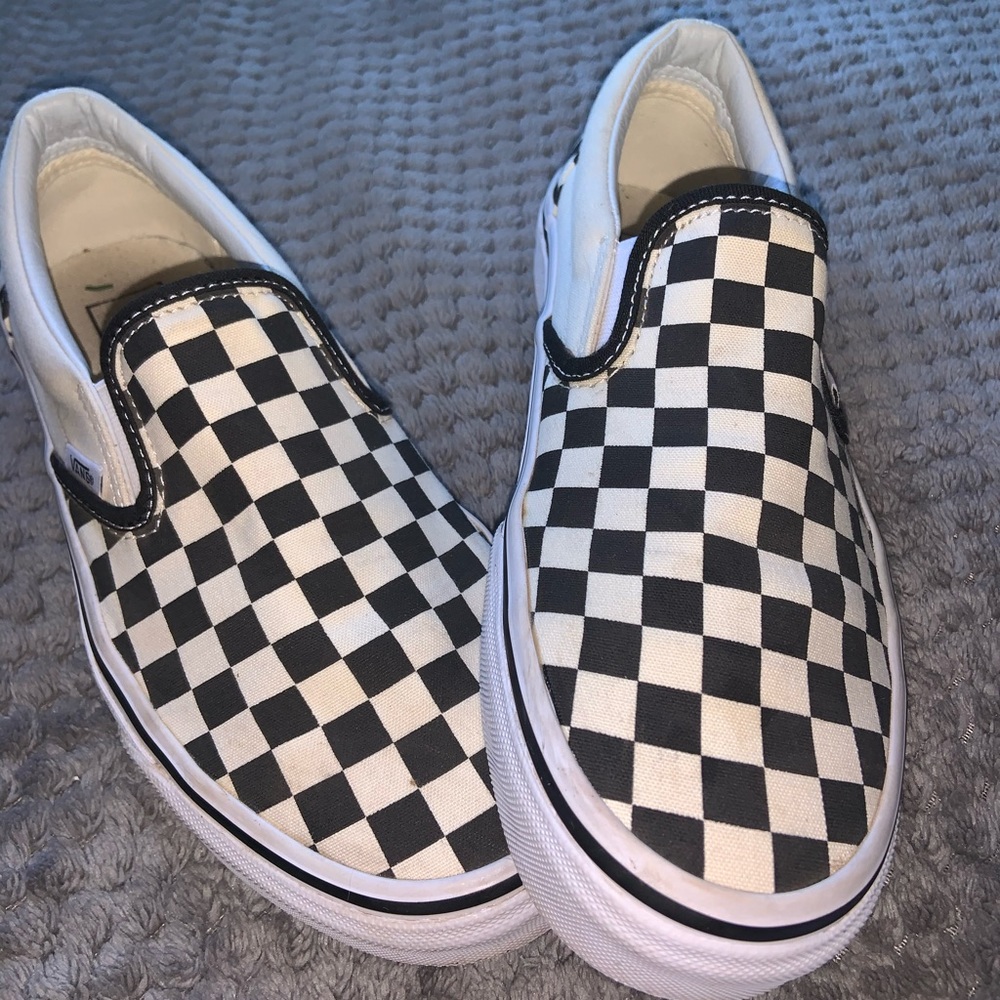 Vans checkerboard slip-on